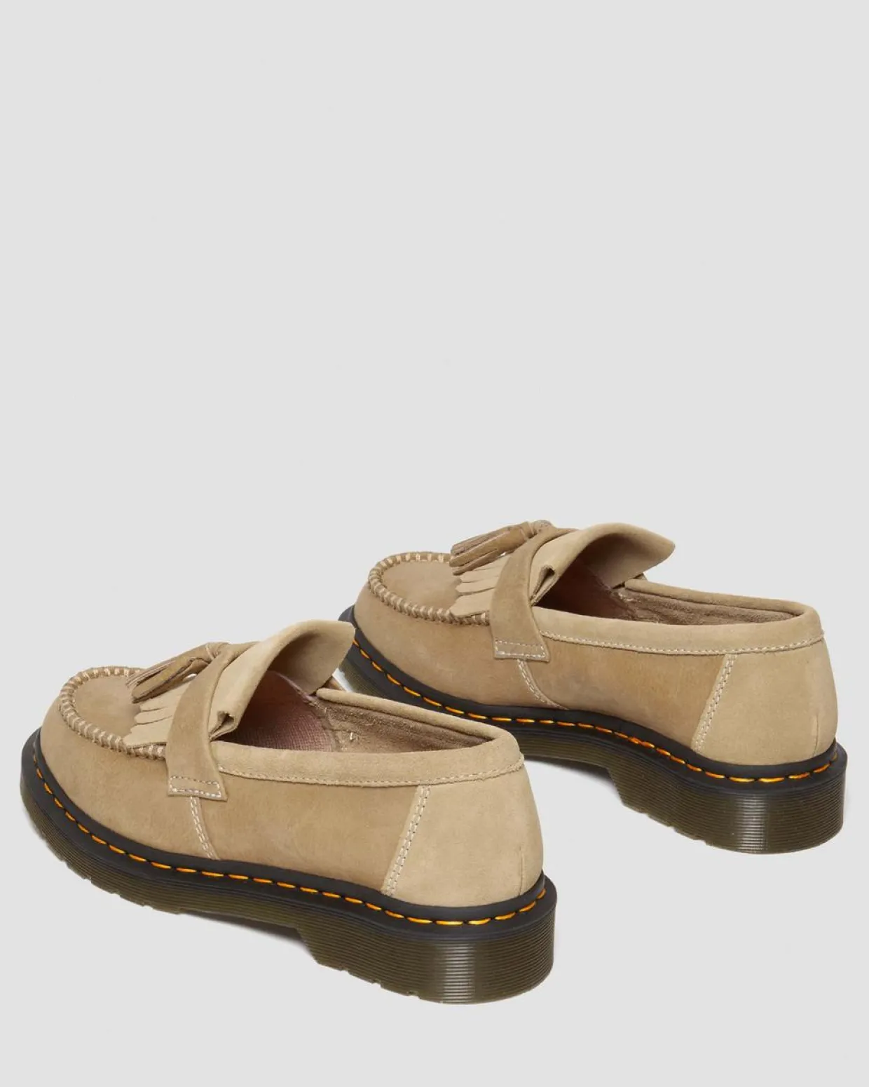 Dr. Martens Mocassins Adrian En Cuir Tumbled Nubuck à Pampilles Savannah Tan — Tumbled Nubuck Cheap