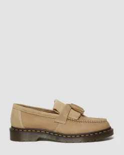 Dr. Martens Mocassins Adrian En Cuir Tumbled Nubuck à Pampilles Savannah Tan — Tumbled Nubuck Cheap