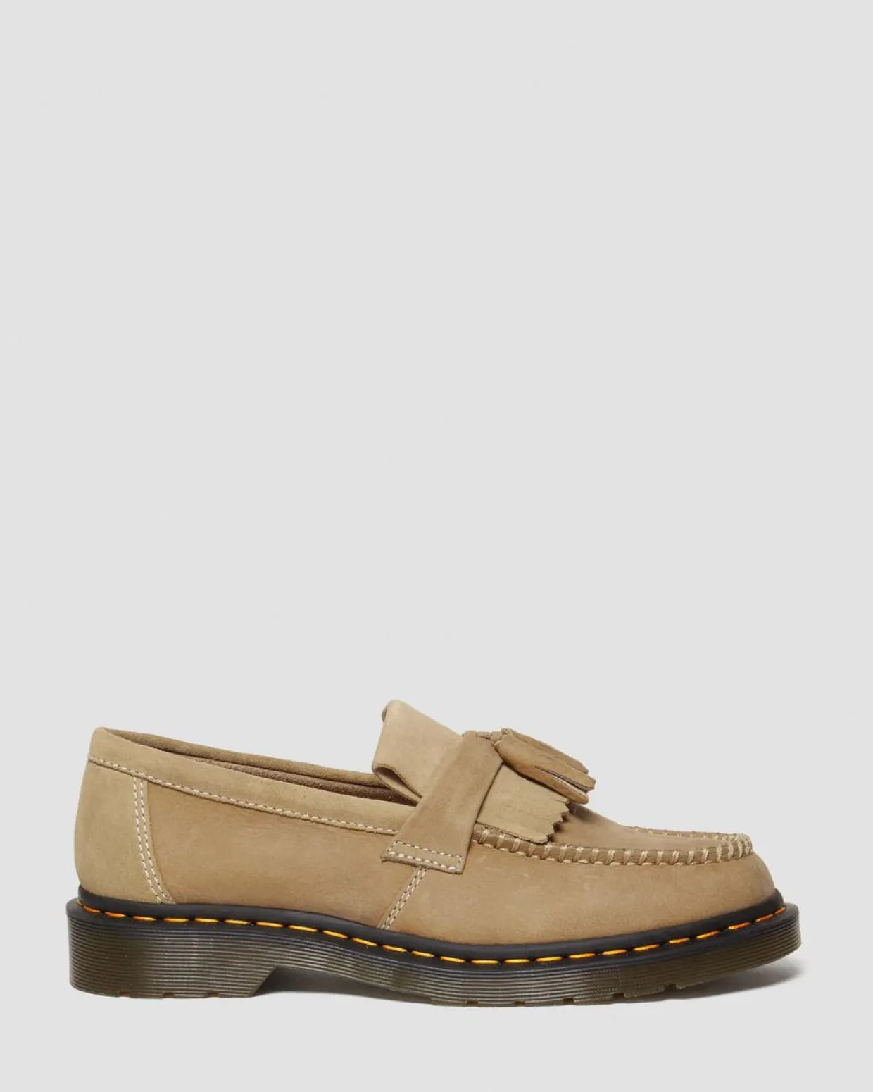 Dr. Martens Mocassins Adrian En Cuir Tumbled Nubuck à Pampilles Savannah Tan — Tumbled Nubuck Cheap