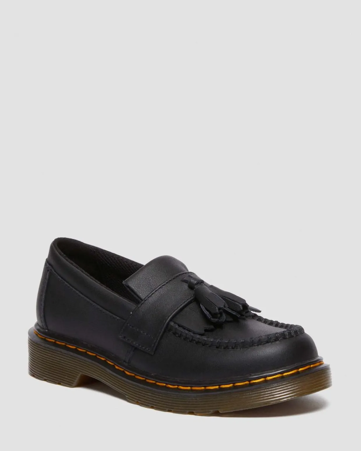 Dr. Martens Mocassins Adrian En Cuir Junior Noir — Softy T Online