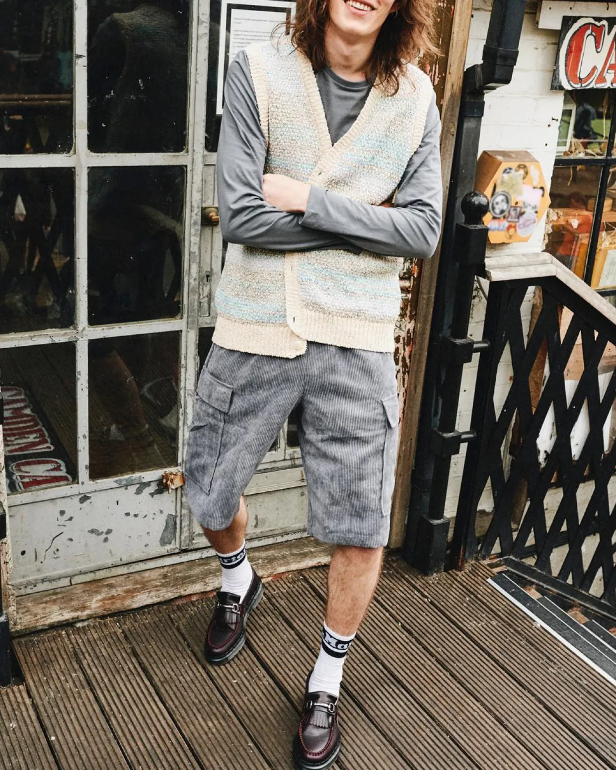 Dr. Martens Mocassins Adrian Snaffle En Cuir Pebble Grain à Franges OXBLOOD Store