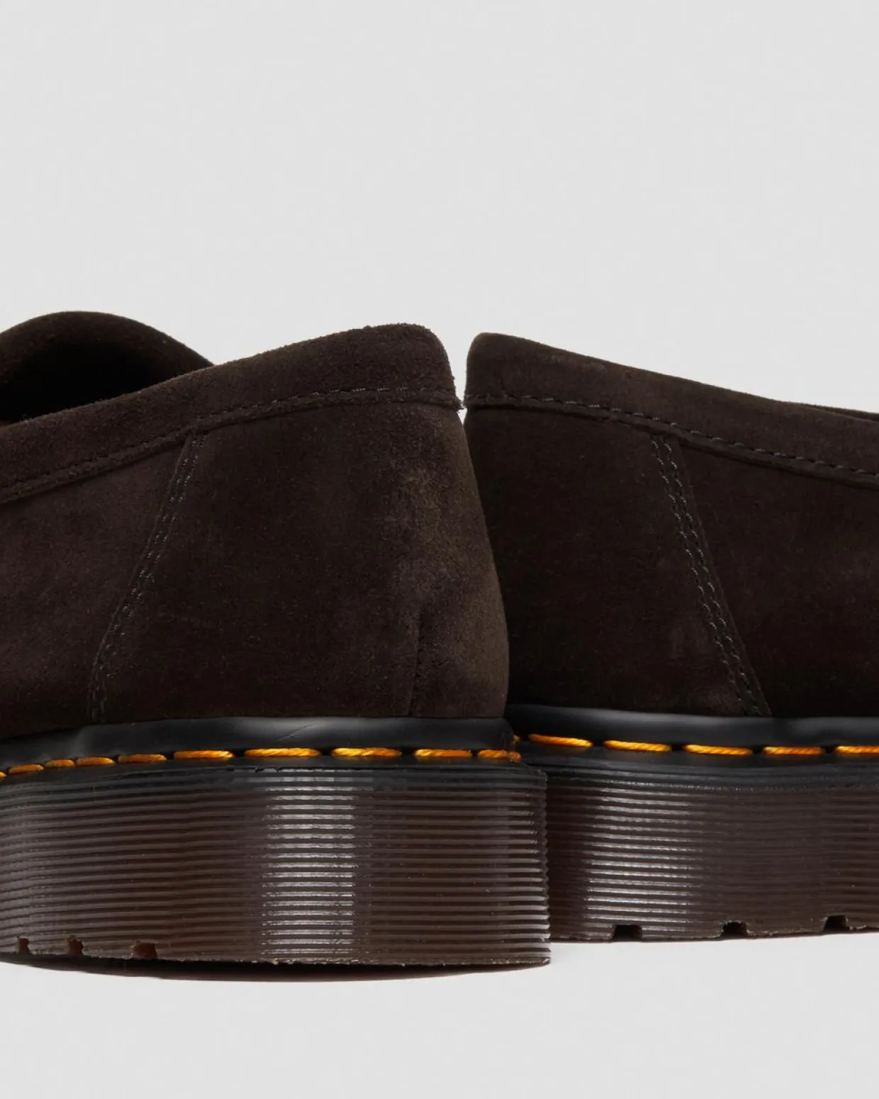 Dr. Martens Mocassins Adrian Snaffle En Daim Marron — Repello Calf Suede Outlet