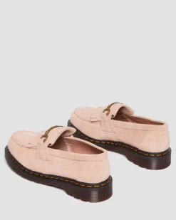 Dr. Martens Mocassins Adrian Snaffle En Daim Desert Oasis Peach Beige — Desert Oasis Suede New