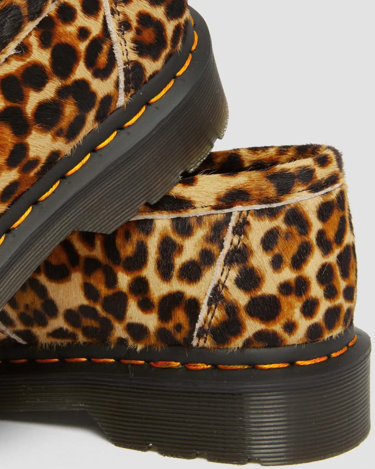Dr. Martens Mocassins Adrian Snaffle En Hair-On Léopard Archive Leopard + Black — Hair On+Desert Oasis Suede Hot