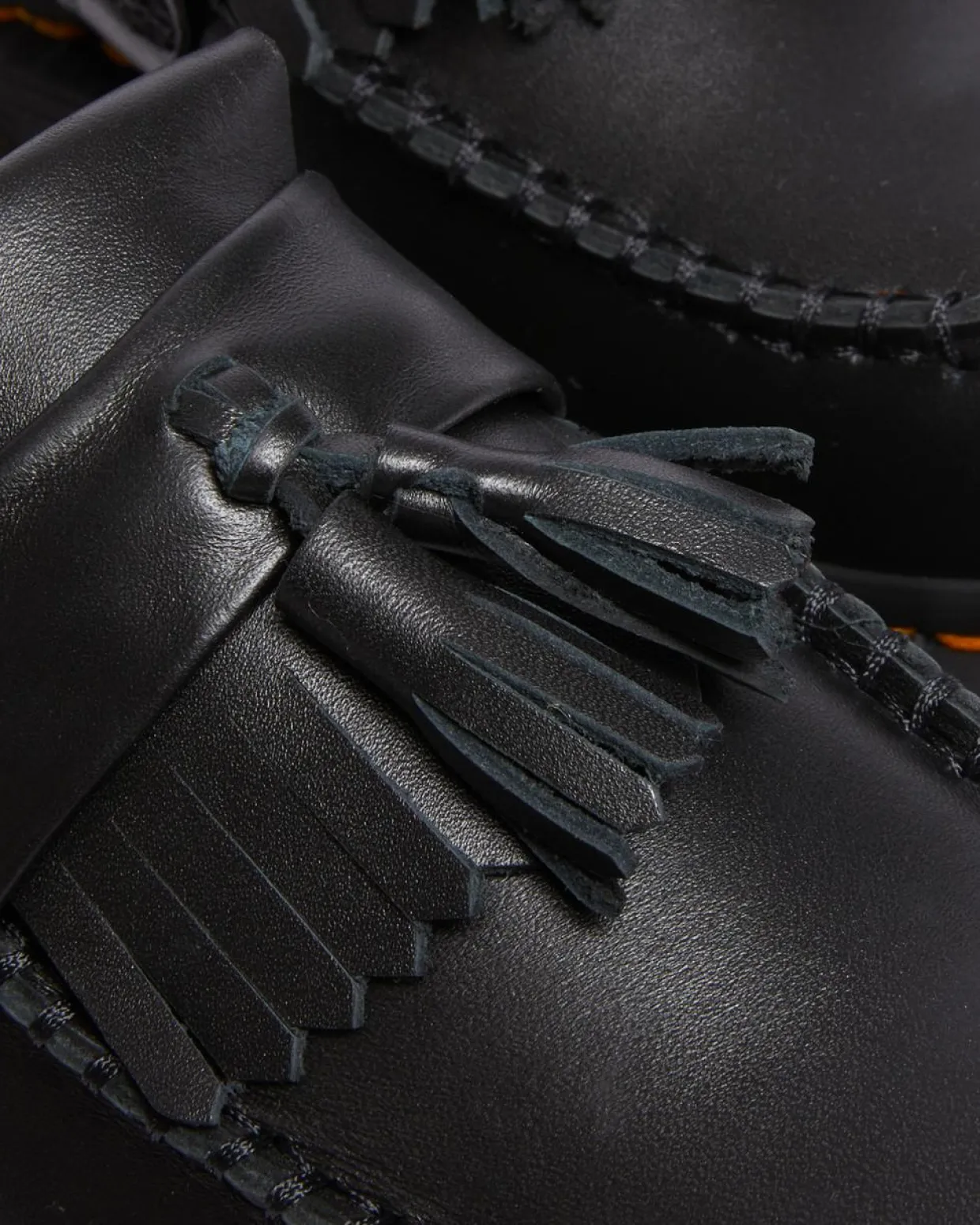 Dr. Martens Mocassins Plateformes Audrick Nappa Lux Noir — Nappa Lux Best