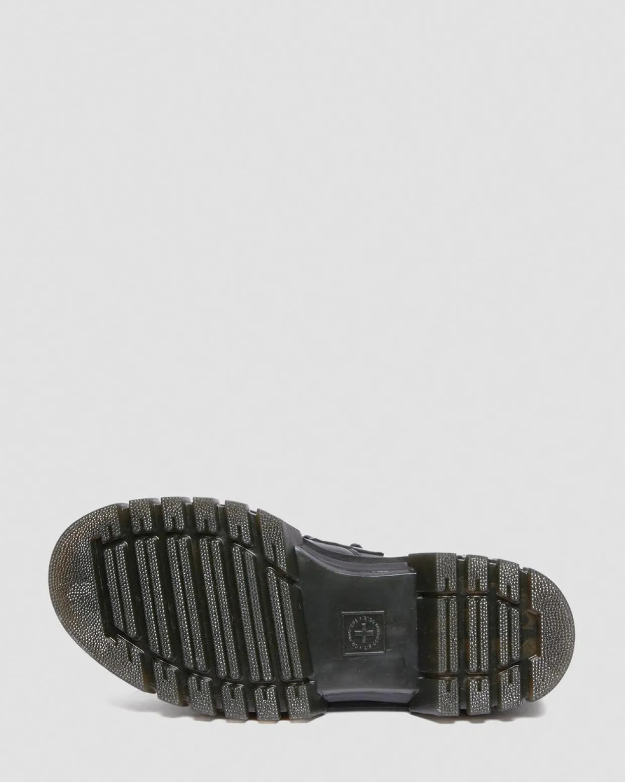 Dr. Martens Mocassins Plateformes Audrick Nappa Lux Noir — Nappa Lux Best