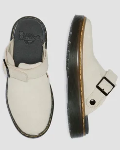 Dr. Martens Mules En Daim Carlson Sable — E.H.Suede Cheap