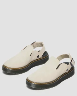 Dr. Martens Mules En Daim Carlson Sable — E.H.Suede Cheap