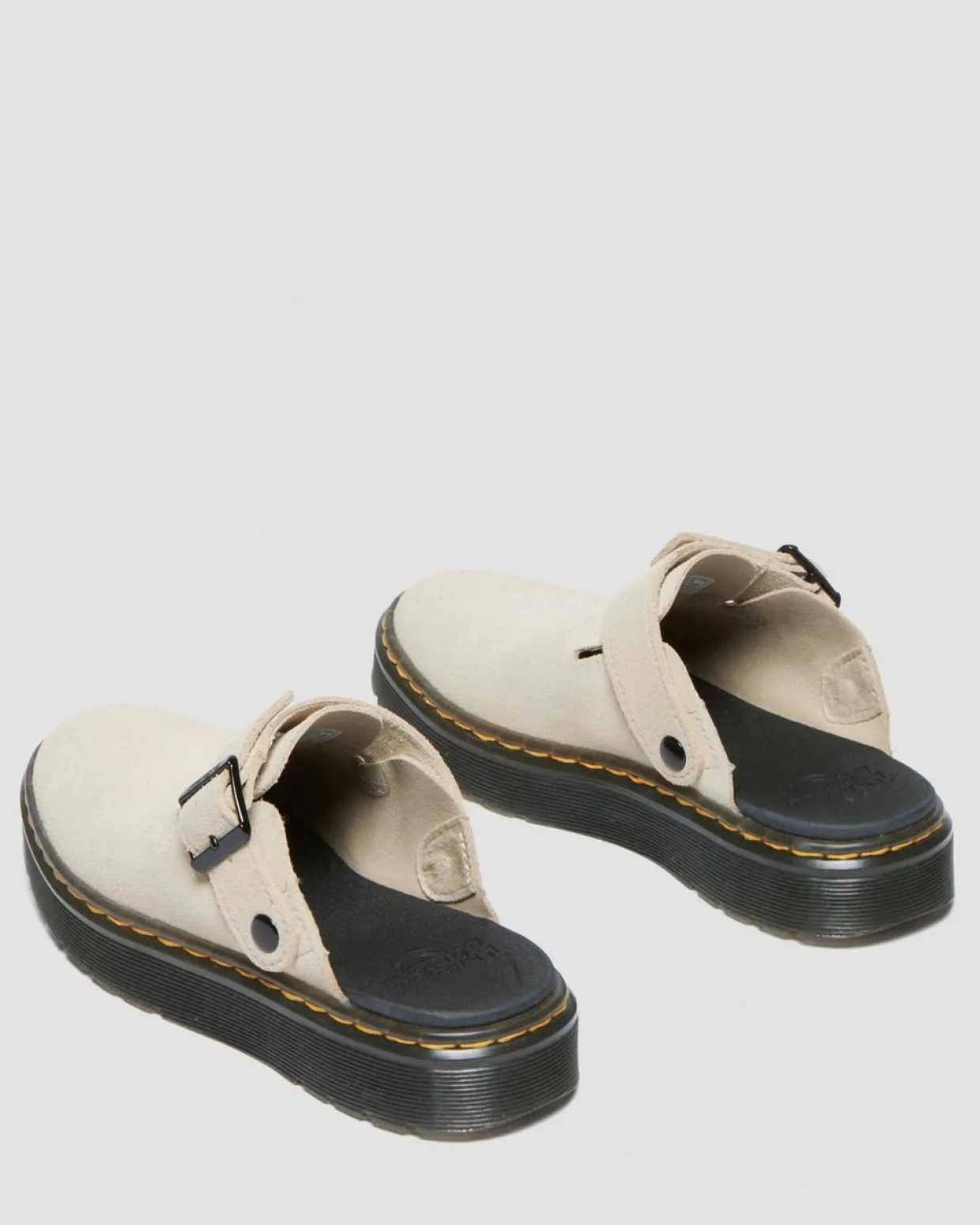Dr. Martens Mules En Daim Carlson Sable — E.H.Suede Cheap
