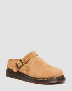 Dr. Martens Mules Isham En Daim Desert Oasis Sable+Camel — Desert Oasis Suede Best