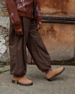 Dr. Martens Mules Isham En Daim Desert Oasis Sable+Camel — Desert Oasis Suede Best