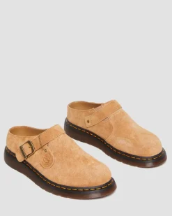 Dr. Martens Mules Isham En Daim Desert Oasis Sable+Camel — Desert Oasis Suede Best