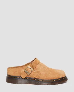 Dr. Martens Mules Isham En Daim Desert Oasis Sable+Camel — Desert Oasis Suede Best
