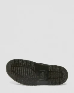 Dr. Martens Mules Jorge Made In England En Daim Noir — Repello Calf Suede (Gum Oil) Online