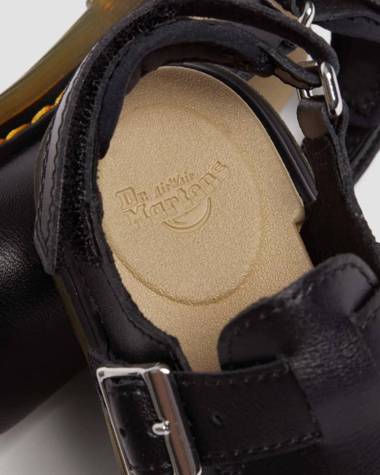 Dr. Martens Mules Jorgie En Cuir Pour Tout-petit Noir — T Lamper Best Sale