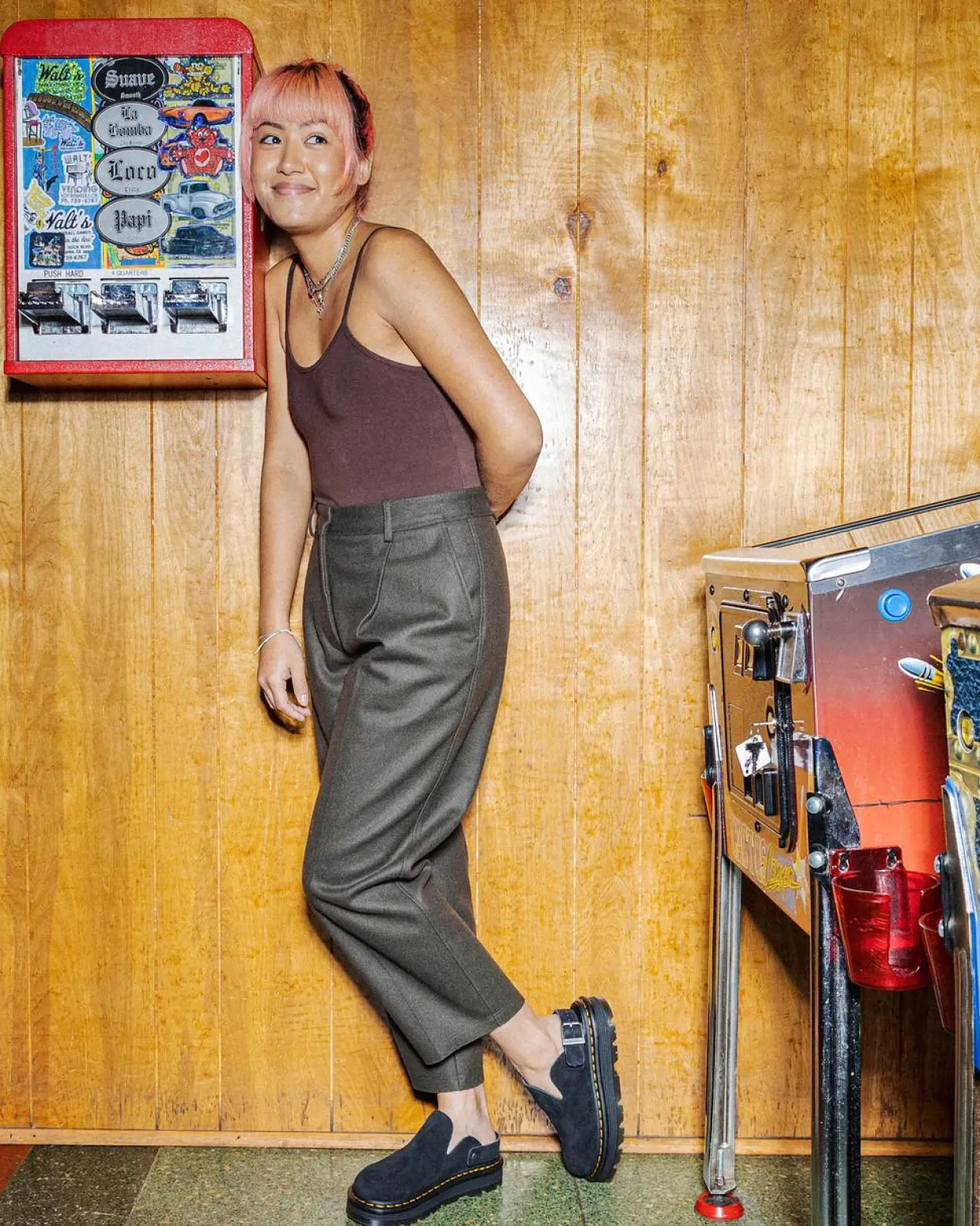 Dr. Martens Mules Plateformes Zebzag Casual En Daim à Brides Noir — E.H.Suede Outlet