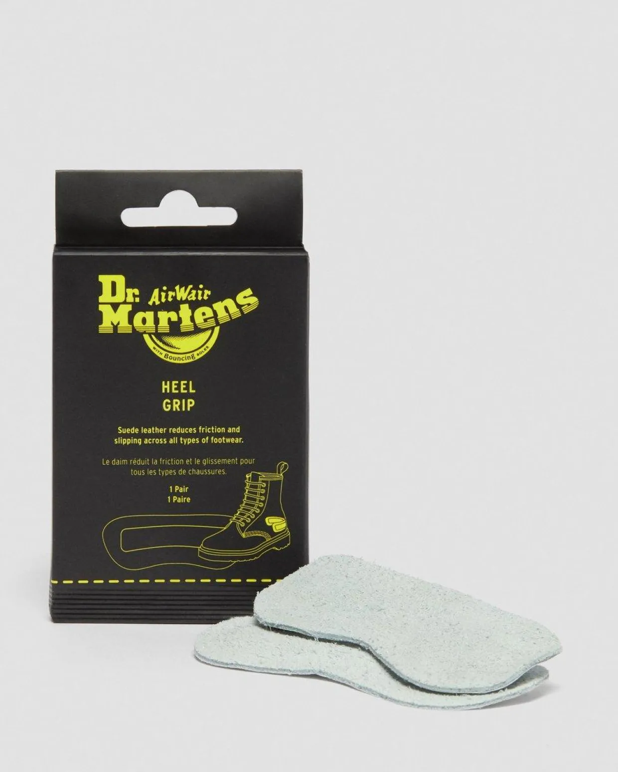 Dr. Martens Protège-talons Gris New