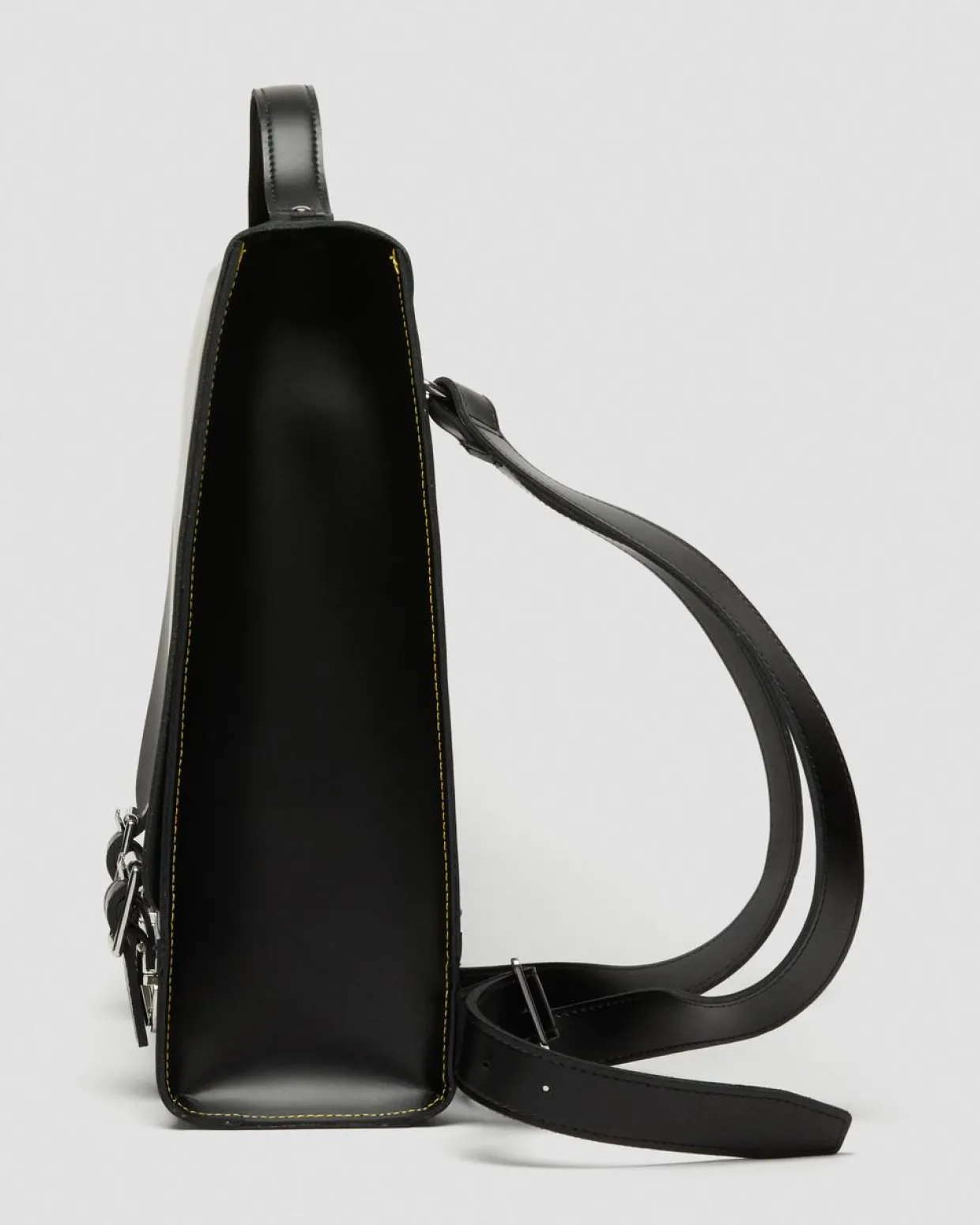 Dr. Martens Sac à Dos En Cuir Kiev à Compartiments Noir — Kiev Store