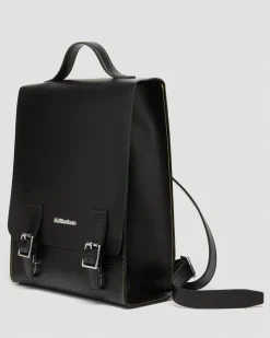 Dr. Martens Sac à Dos En Cuir Kiev à Compartiments Noir — Kiev Store
