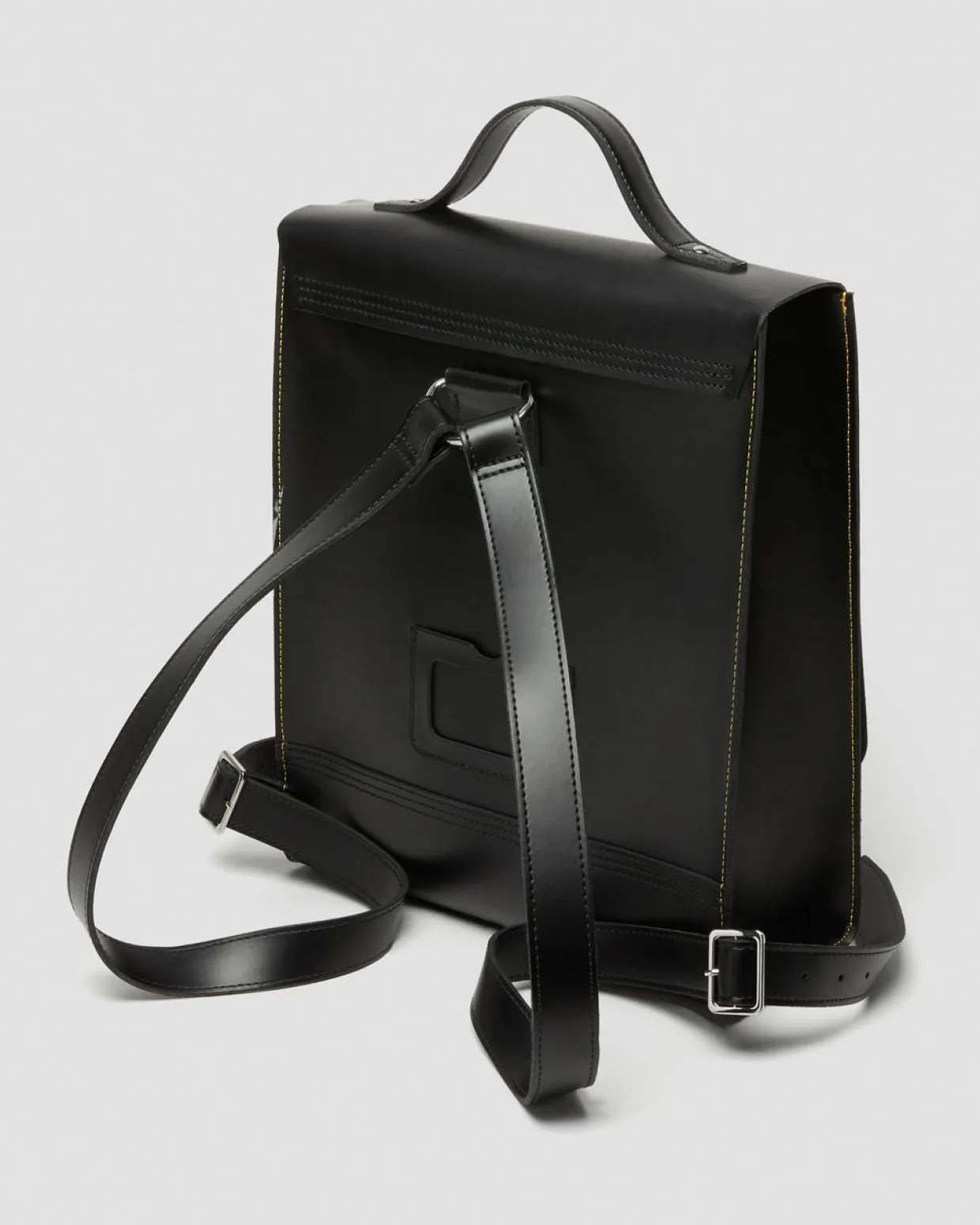 Dr. Martens Sac à Dos En Cuir Kiev à Compartiments Noir — Kiev Store