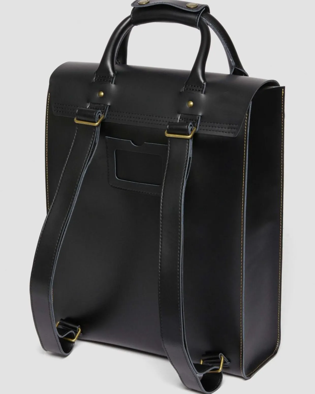 Dr. Martens SAC À DOS THE NATIONAL GALLERY HARMEN STEENWYCK EN CUIR Blanc+Noir — Backhand Strawgrain+Kiev Online
