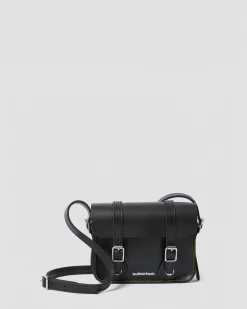 Dr. Martens Sac Bandoulière En Cuir 18 Cm Noir — Smooth Leather Cheap