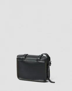 Dr. Martens Sac Bandoulière En Cuir 18 Cm Noir — Smooth Leather Cheap