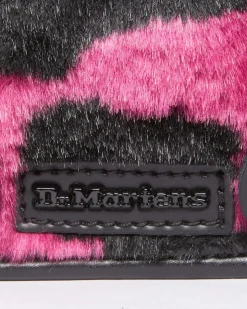 Dr. Martens Sac Bandoulière En Hair-On Imprimé Vache 18 Cm THRIFT PINK+BLACK — Cow Print + Kiev Online