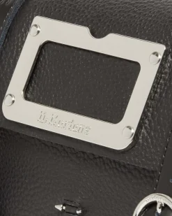 Dr. Martens Sac Bandoulière Piercing En Cuir 28 Cm Black — Milled Nappa Online