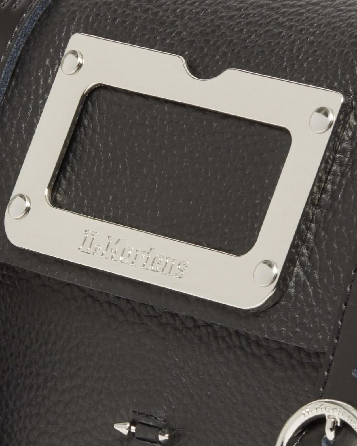 Dr. Martens Sac Bandoulière Piercing En Cuir 28 Cm Black — Milled Nappa Online