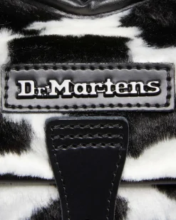 Dr. Martens Sac En Forme De Cœur En Imprimé Vache BLACK+WHITE — Cow Print + Kiev Fashion
