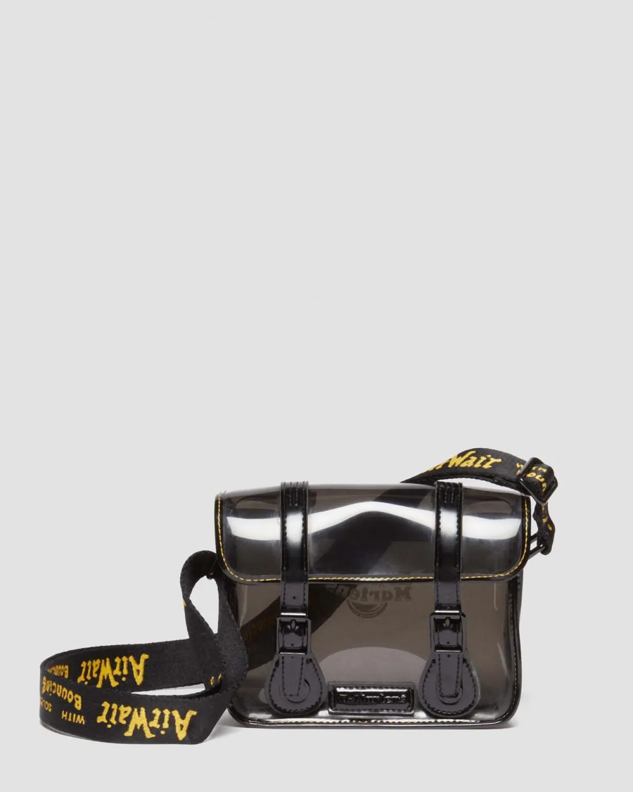 Dr. Martens Sacoche En PU Transparent 18 Cm Black — IRIDESCENT TPU+FELIX RUB OFF Cheap