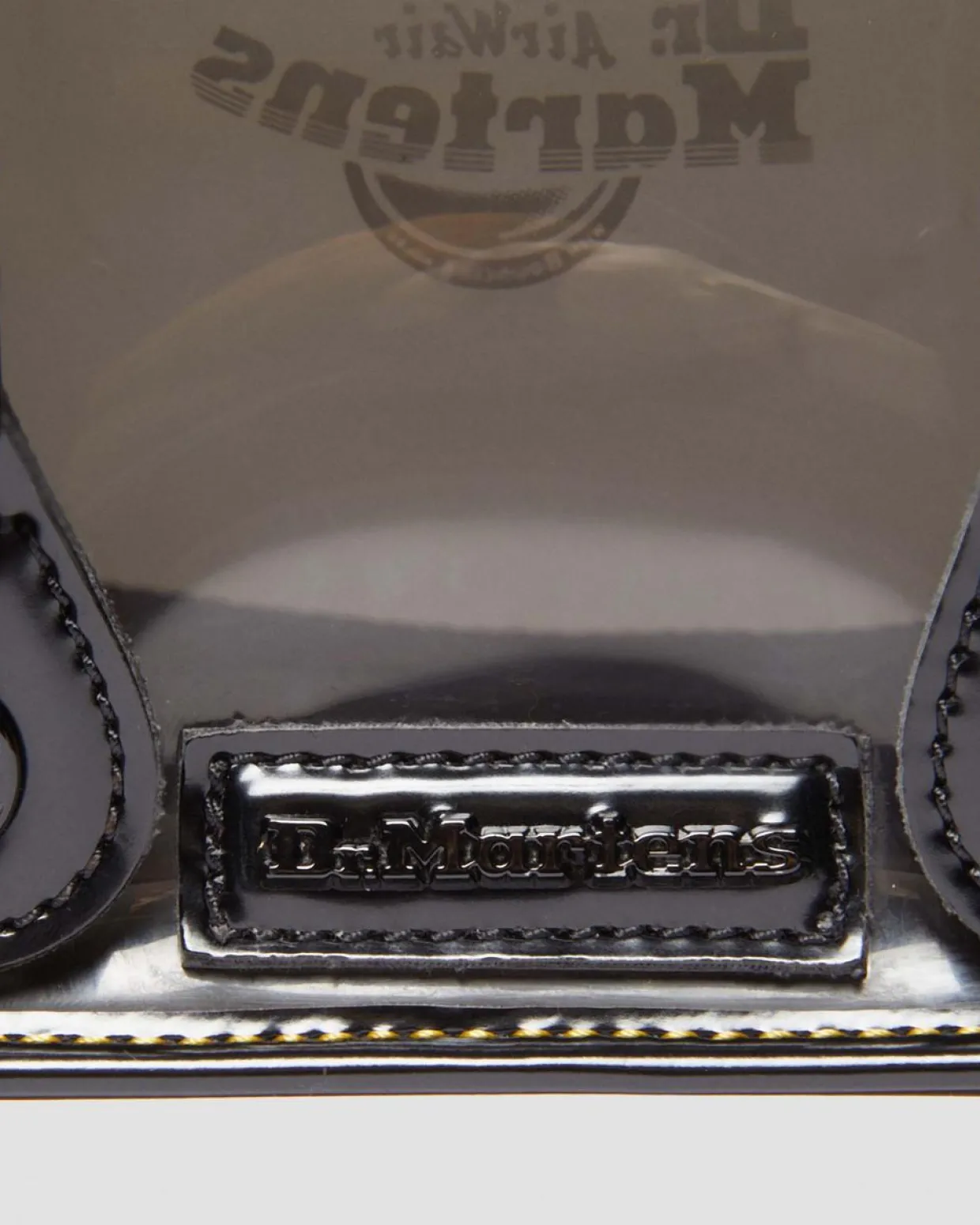 Dr. Martens Sacoche En PU Transparent 18 Cm Black — IRIDESCENT TPU+FELIX RUB OFF Cheap