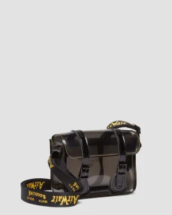 Dr. Martens Sacoche En PU Transparent 18 Cm Black — IRIDESCENT TPU+FELIX RUB OFF Cheap