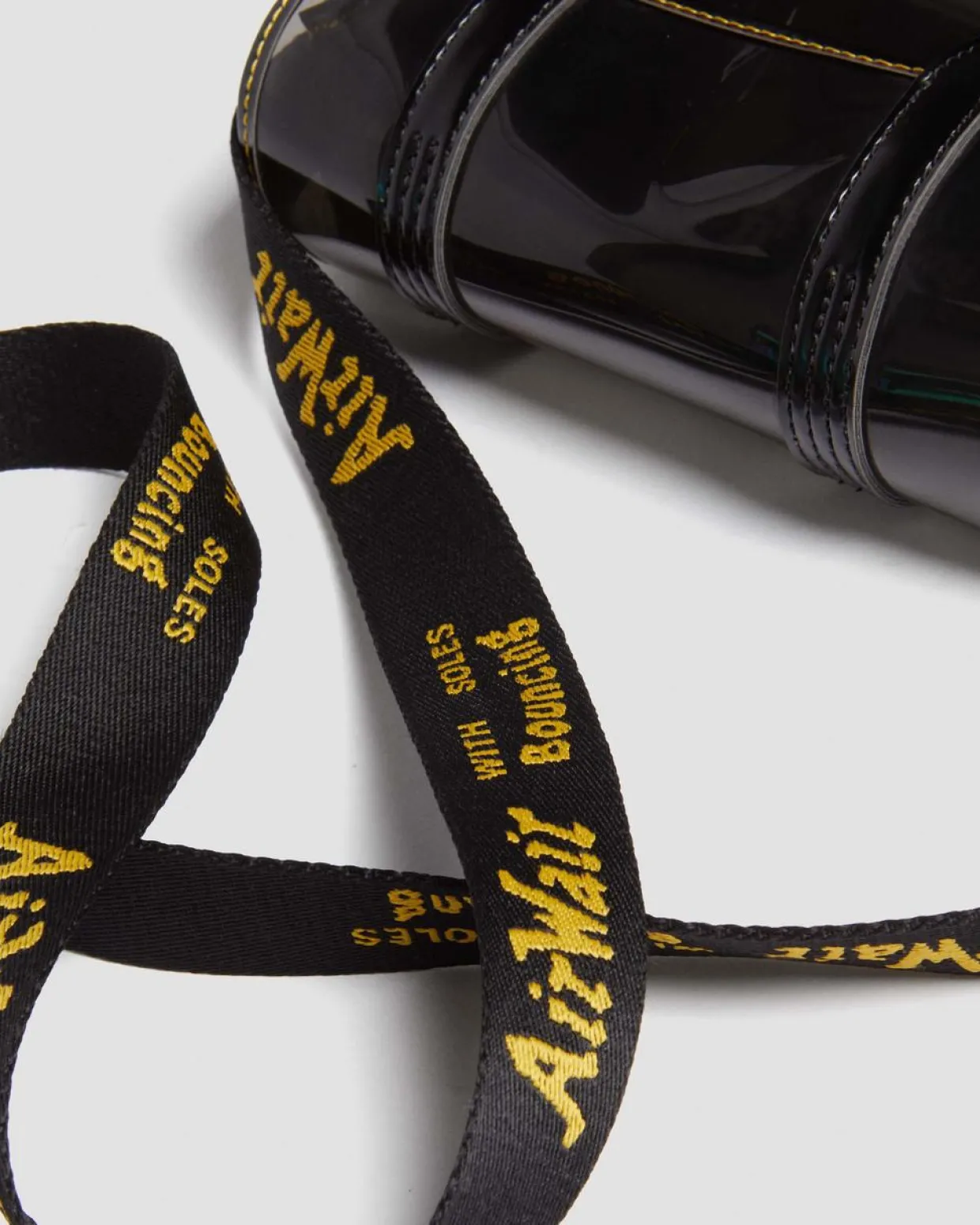 Dr. Martens Sacoche En PU Transparent 18 Cm Black — IRIDESCENT TPU+FELIX RUB OFF Cheap