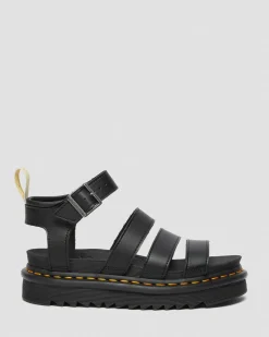 Dr. Martens Sandales Blaire Felix Rub Off Vegan à Brides Noir — Felix Rub Off Cheap