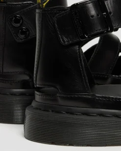 Dr. Martens SANDALES CLARISSA II EN CUIR À BRIDES Noir — Brando Best