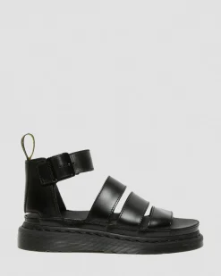 Dr. Martens SANDALES CLARISSA II EN CUIR À BRIDES Noir — Brando Best
