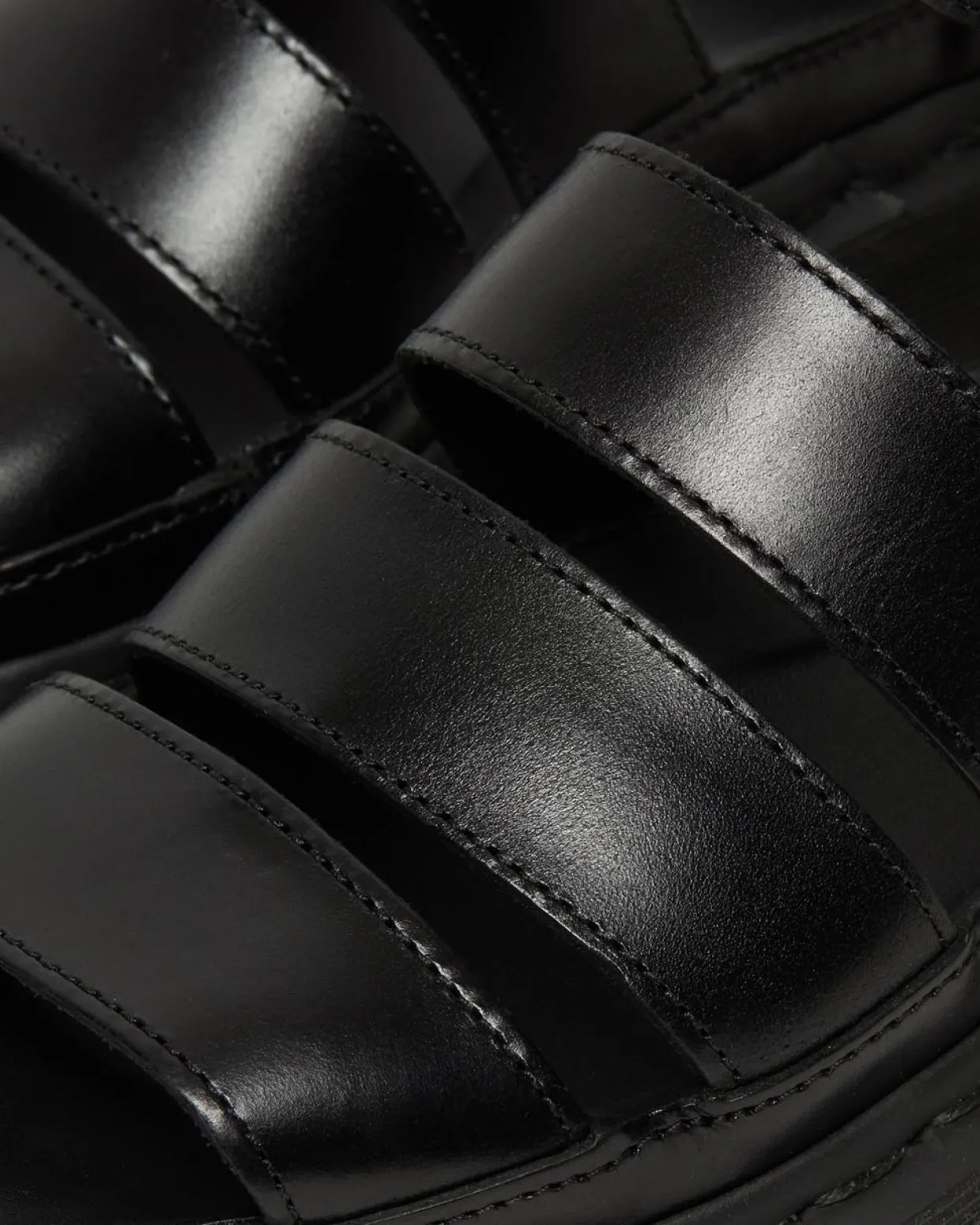 Dr. Martens SANDALES CLARISSA II EN CUIR À BRIDES Noir — Brando Best