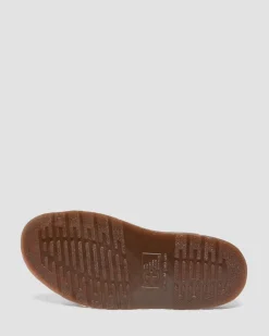 Dr. Martens Sandales Dayne Made In England En Cuir Et En Daim à Appliqué Black+Brown+Rust Orange — Regency Calf+Desert Oasis Suede Sale
