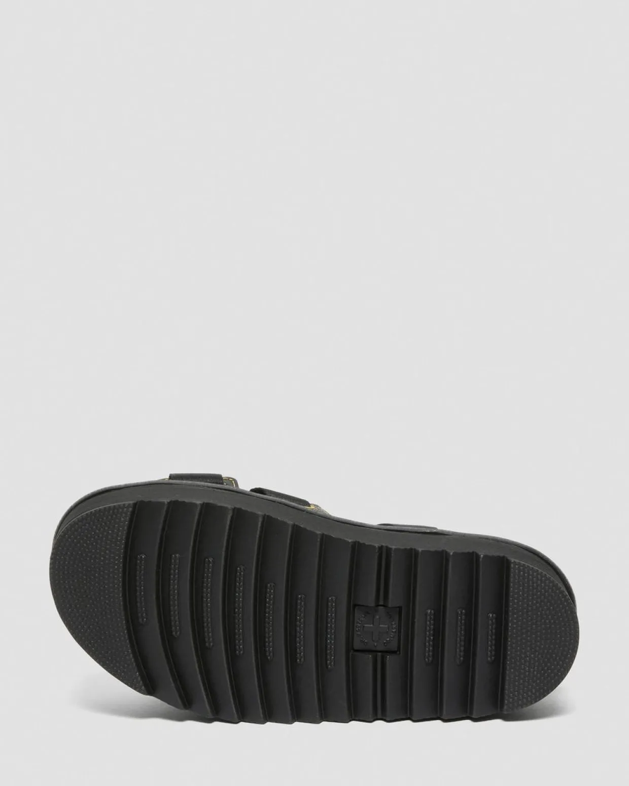 Dr. Martens Sandales Kimber à Brides Et à Logo Noir — Hydro Leather Clearance