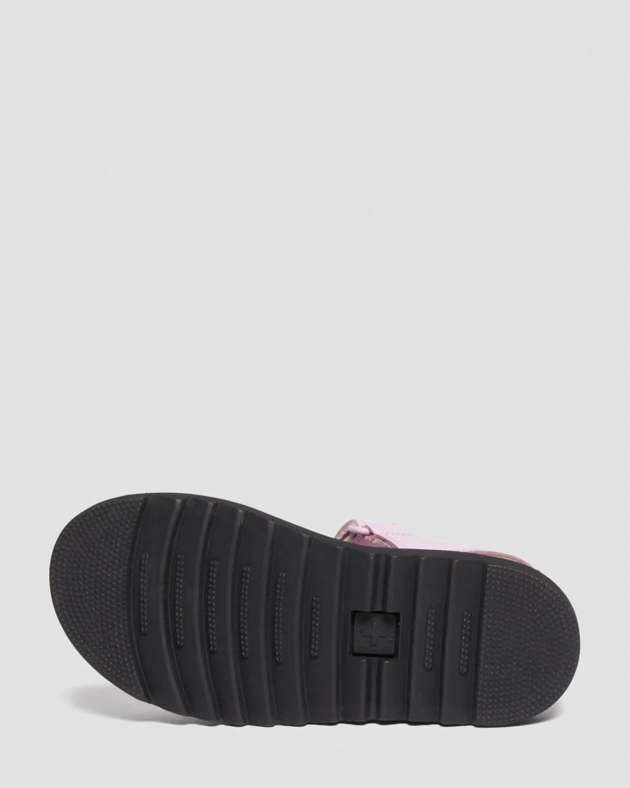 Dr. Martens Sandales Klaire En Cuir Athena à Brides Velcro Junior Rose clair — Athena Best
