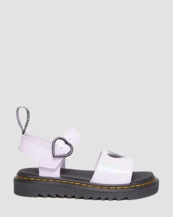 Dr. Martens Sandales Marlowe Galaxy Shimmer Heart Junior Lilas — Galaxy Shimmer Cheap
