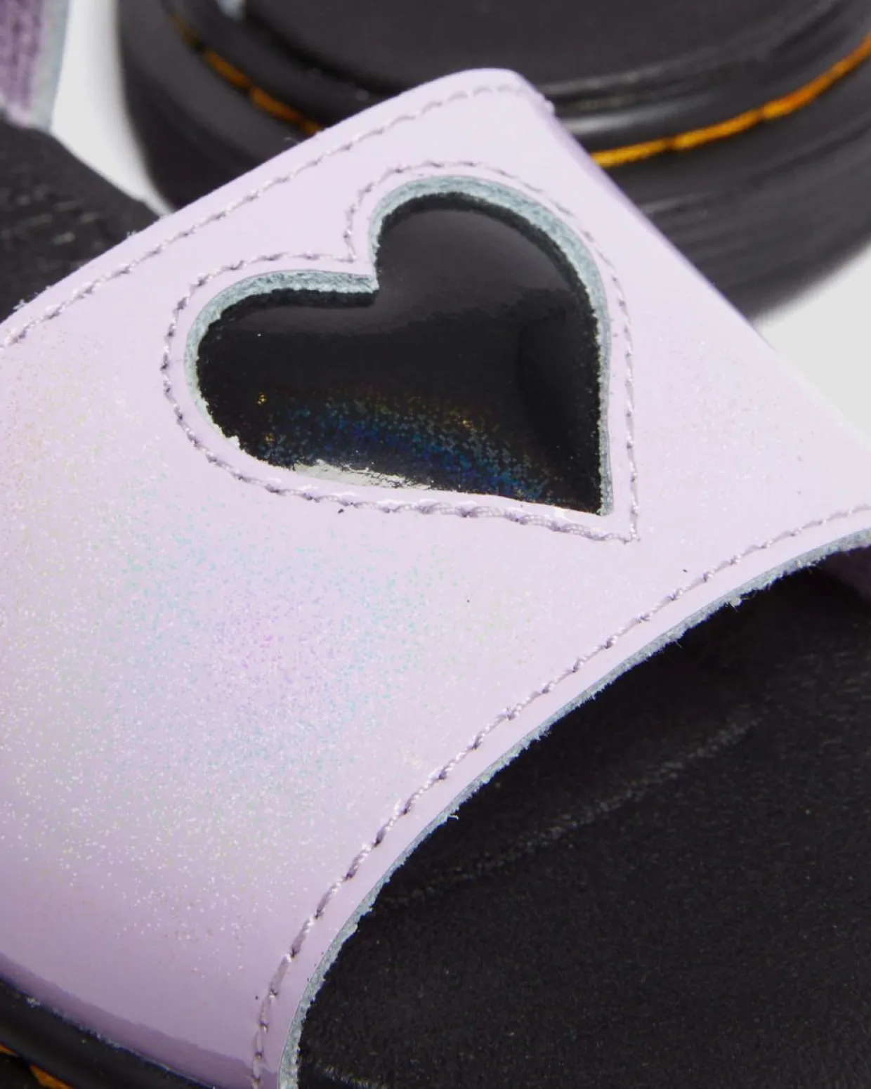 Dr. Martens Sandales Marlowe Galaxy Shimmer Heart Junior Lilas — Galaxy Shimmer Cheap