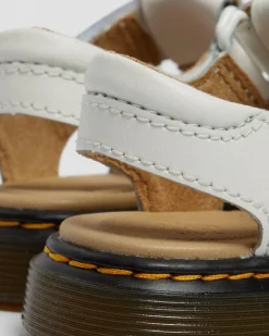 Dr. Martens Sandales Moby II En Cuir à Brides Velcro Pour Tout-petit Blanc — T Lamper Online