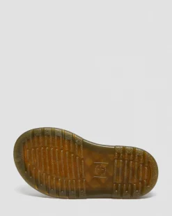 Dr. Martens Sandales Moby II En Cuir à Brides Velcro Pour Tout-petit Blanc — T Lamper Online