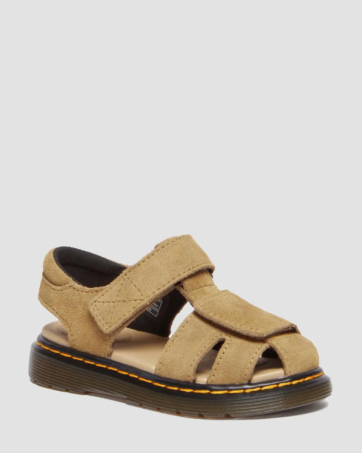 Dr. Martens Sandales Moby II En Daim Bronx Camel Pour Tout-petit Savannah Tan — Bronx Suede Discount