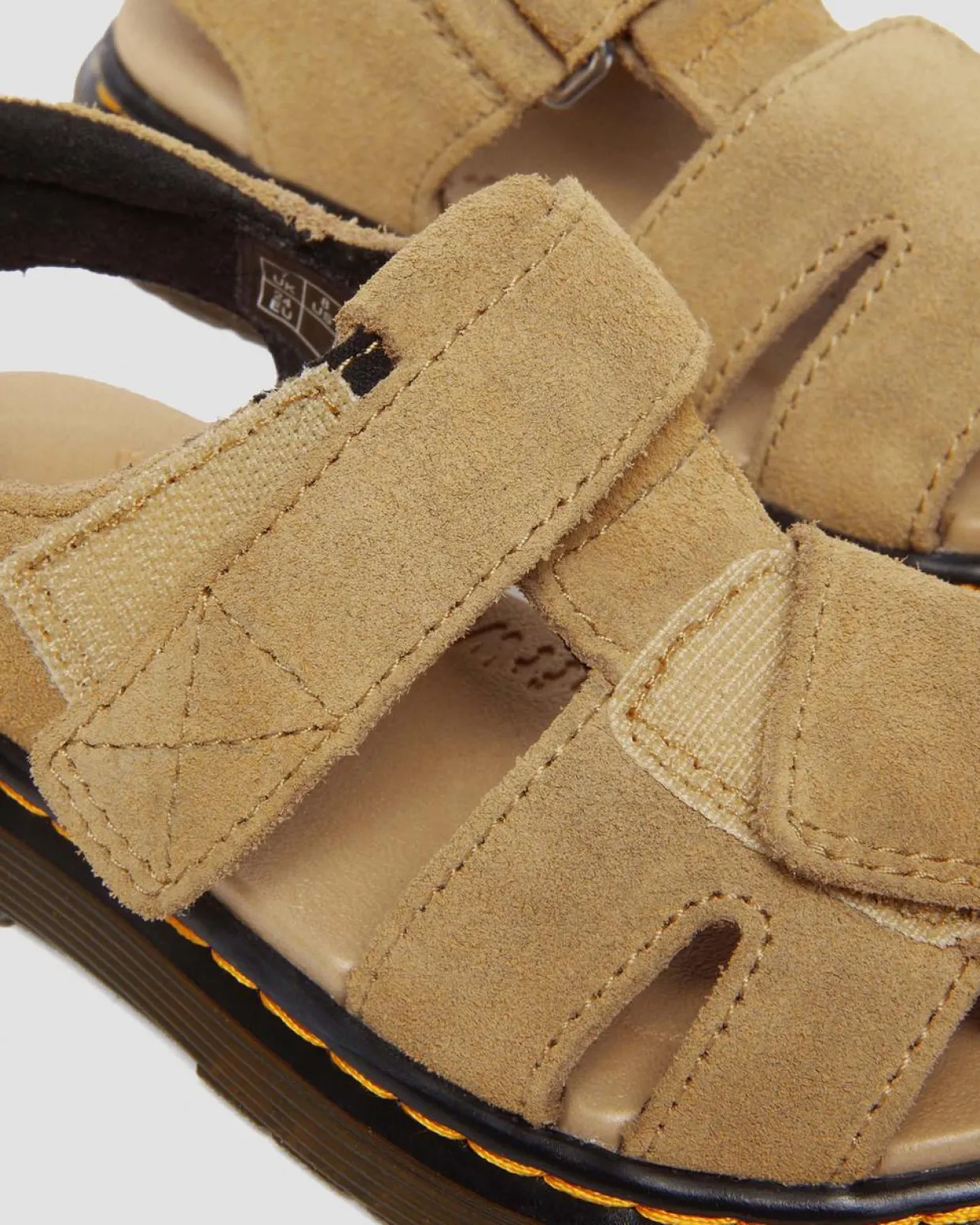 Dr. Martens Sandales Moby II En Daim Bronx Camel Pour Tout-petit Savannah Tan — Bronx Suede Discount