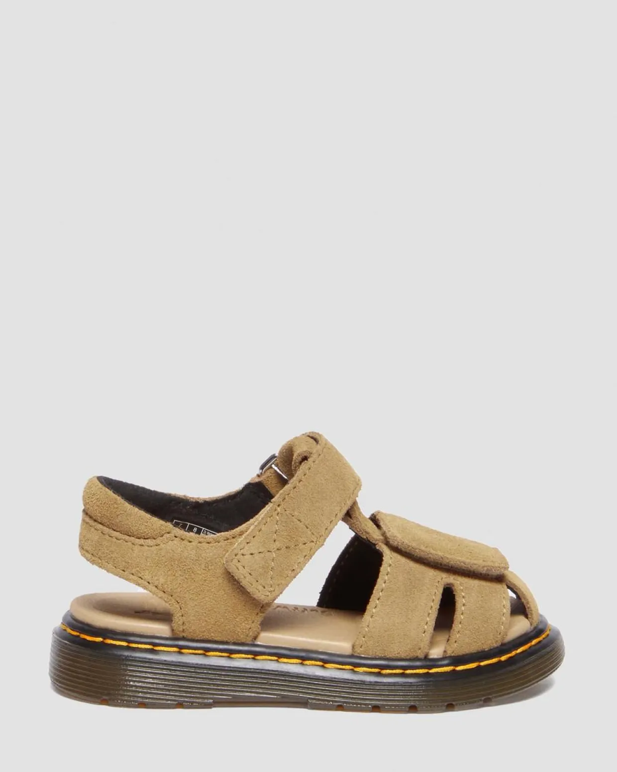 Dr. Martens Sandales Moby II En Daim Bronx Camel Pour Tout-petit Savannah Tan — Bronx Suede Discount
