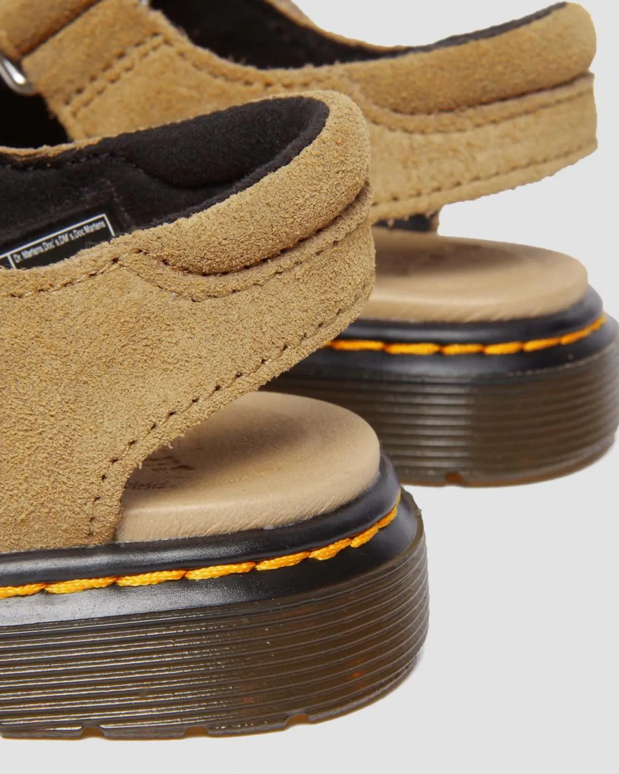 Dr. Martens Sandales Moby II En Daim Bronx Camel Pour Tout-petit Savannah Tan — Bronx Suede Discount